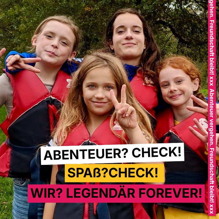 Gemeinschaft im Erlebniscamp EDE